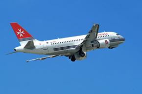 Immagine di sfondo della pagina Air Malta