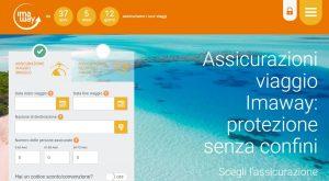 Immagine di sfondo della pagina Imaway, i plus della nuova assicurazione viaggi 