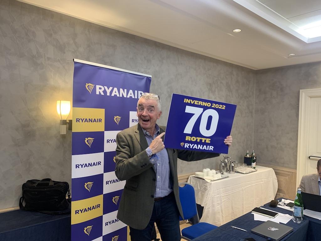 Immagine di sfondo della pagina Ryanair: 18 nuove rotte da Roma per la winter