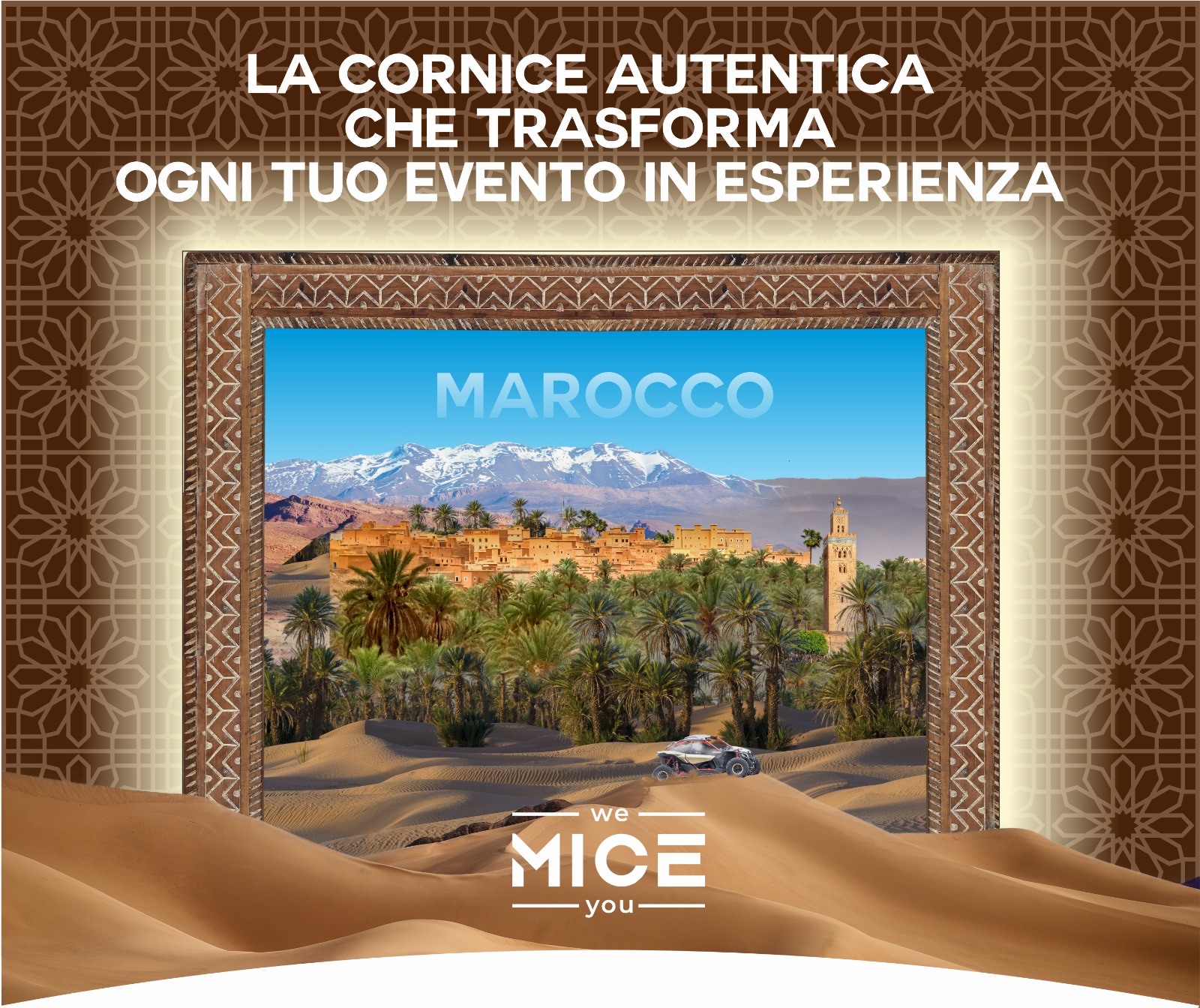 Immagine Marocco protagonista del MICE: WeMICEYou punta sul mercato italiano