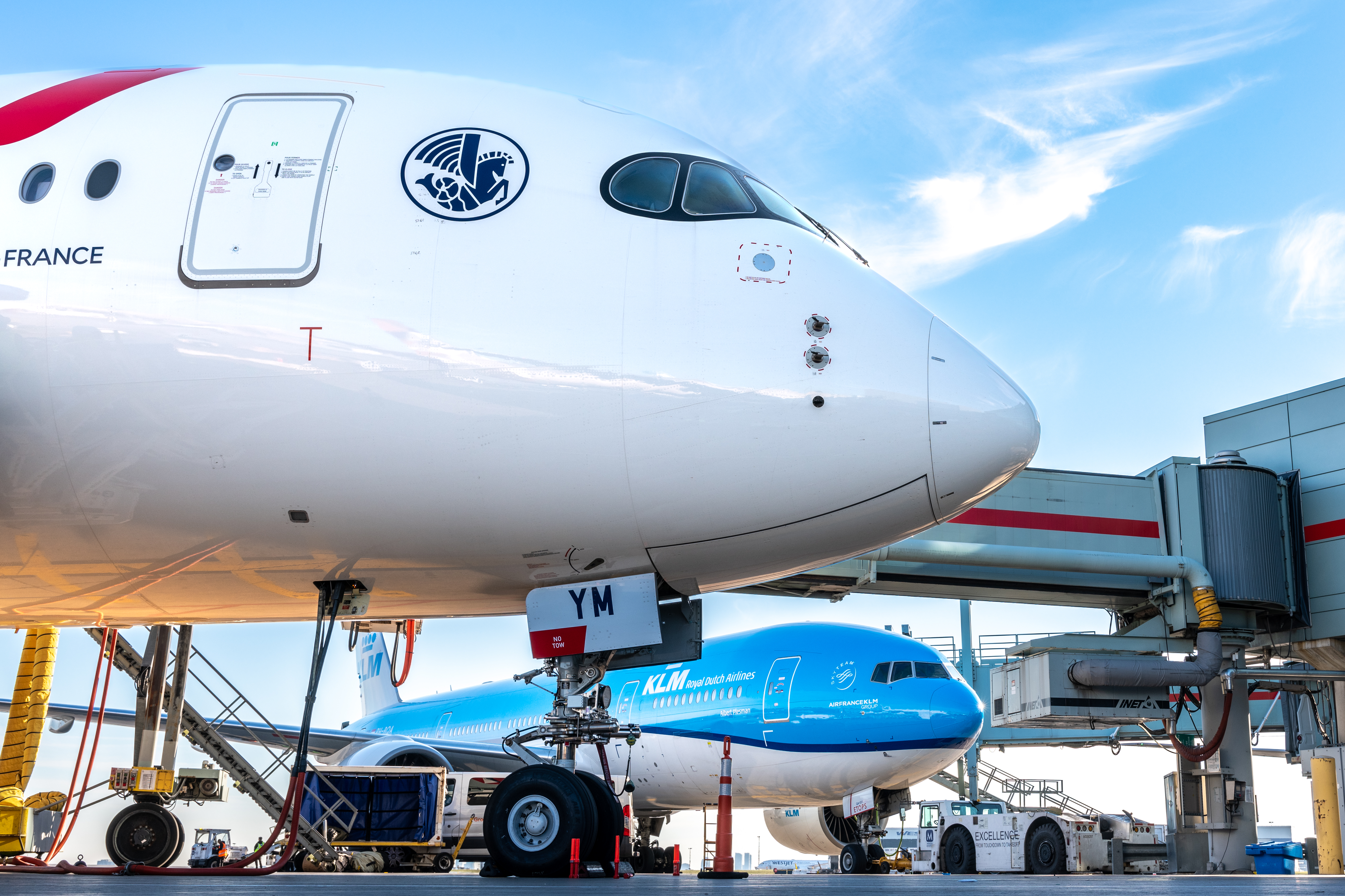 Immagine di sfondo della pagina Air France e KLM in Italia: più voli con una flotta all’avanguardia
