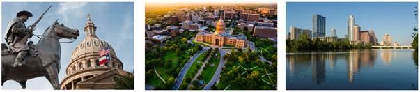 Immagine di sfondo della pagina KLM: nuovo volo per Austin