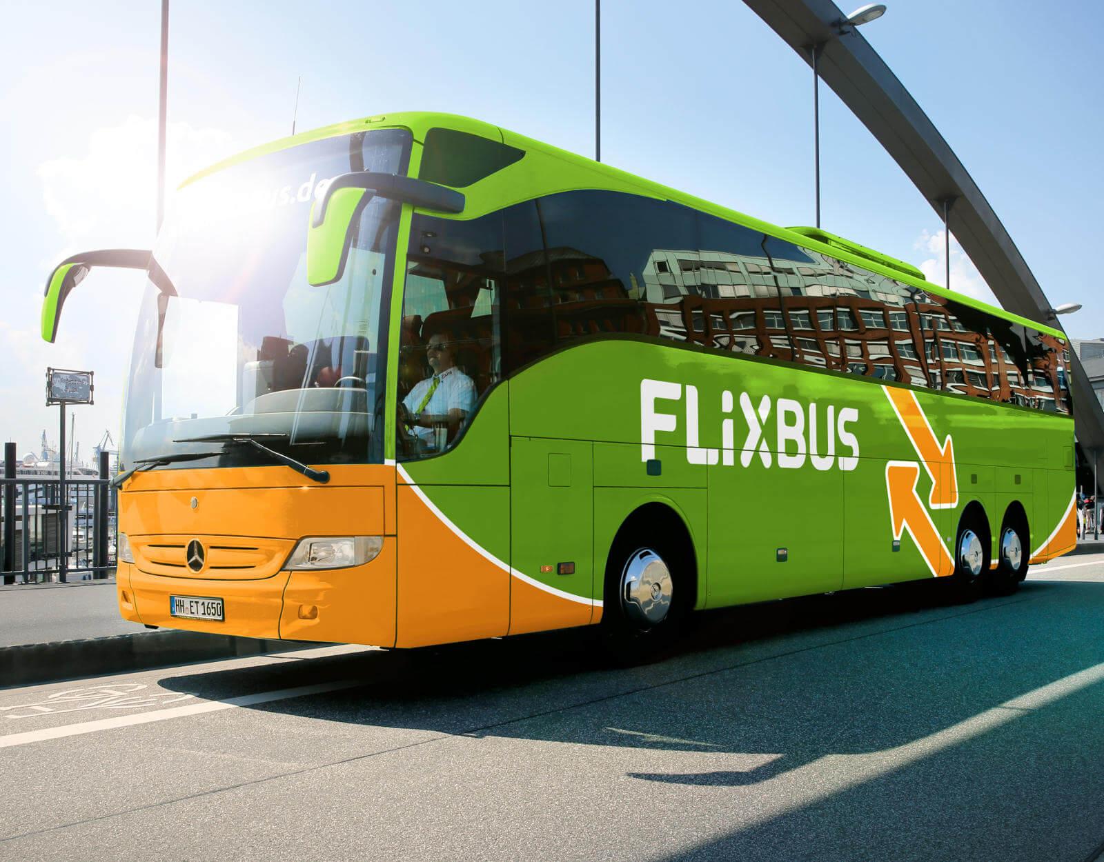 Immagine di sfondo della pagina FlixBus, cresce network al sud