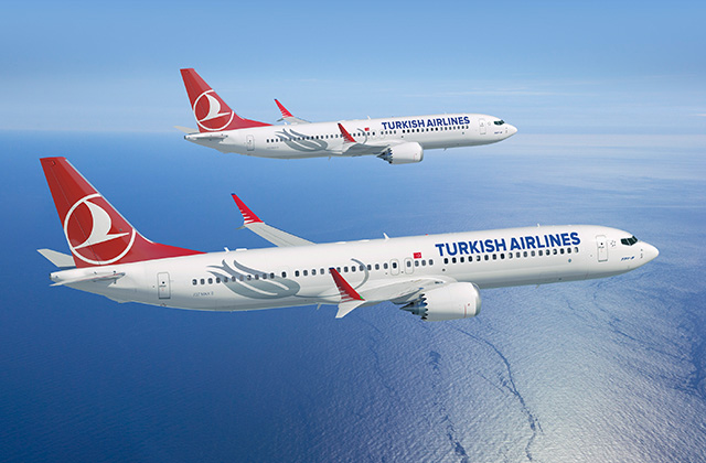 Immagine di sfondo della pagina Turkish Airlines sempre più vicina all’Italia