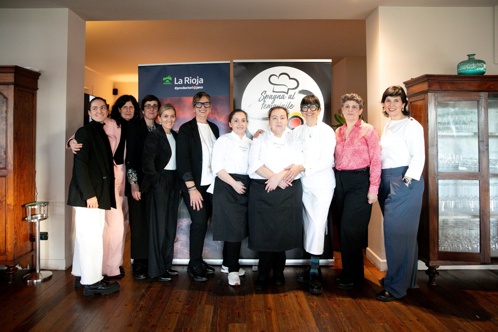 Immagine La Spagna al Femminile porta La Rioja in Emilia: chef Mazzocchi e Loro in un evento d’autore