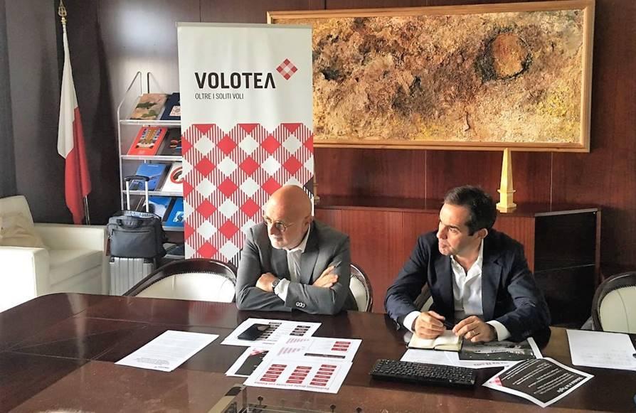 Immagine di sfondo della pagina Volotea potenzia i voli dall'Italia