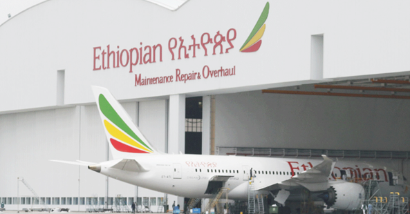 Immagine di sfondo della pagina Ethiopian MRO completa la prima revisione PRSV1 del motore Leap-1B