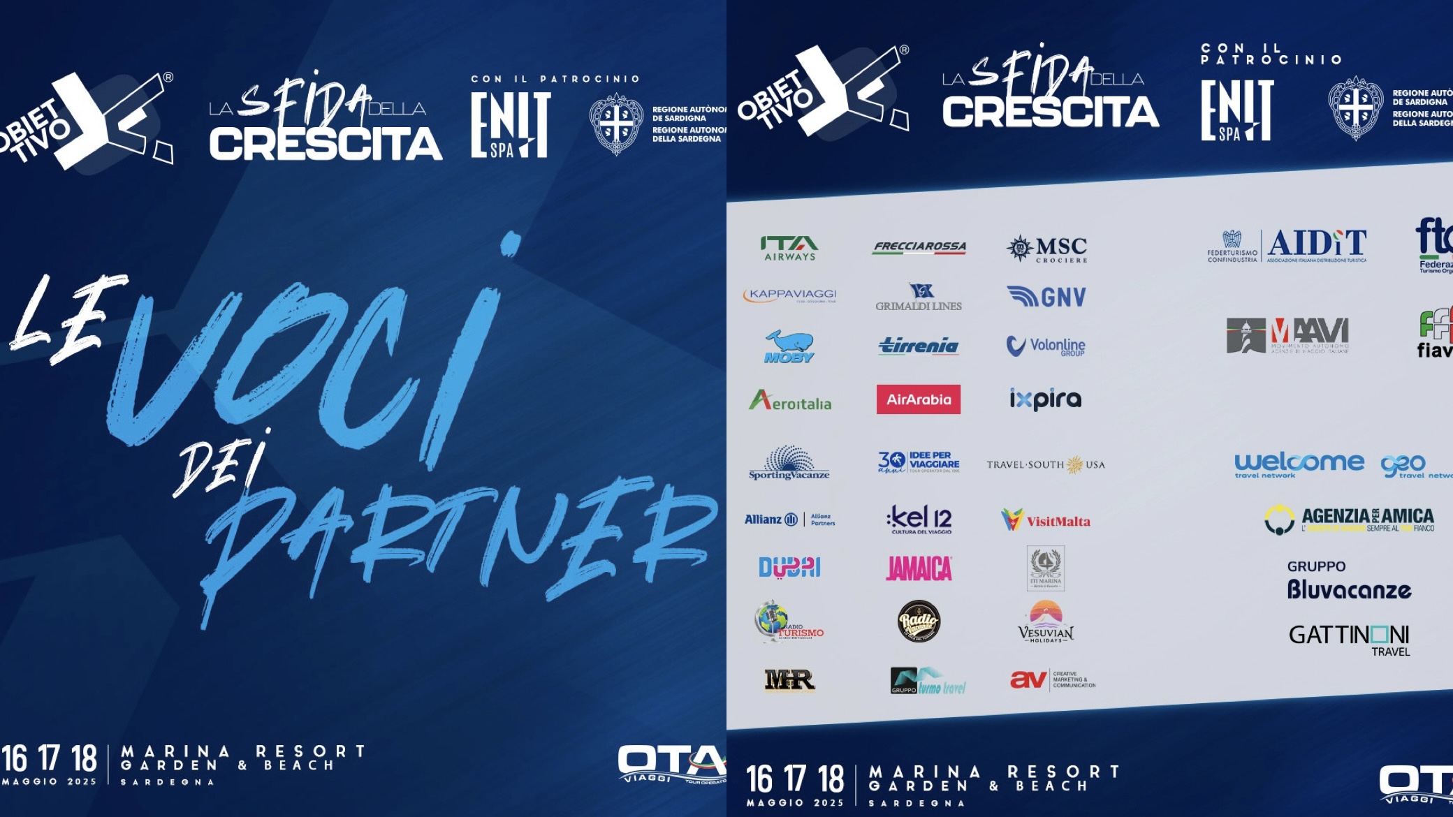 Immagine di sfondo della pagina Obiettivo X 2025: voci e visioni per il turismo di domani