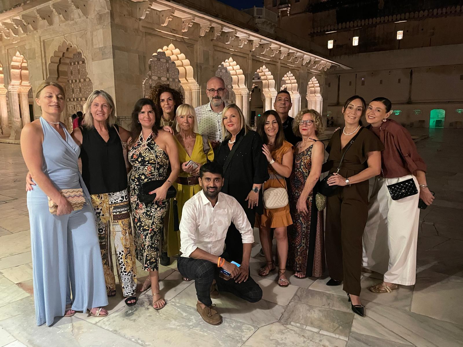 Immagine Boscolo Tours e ITA Airways con gli agenti di viaggio nel Triangolo d’Oro dell’India