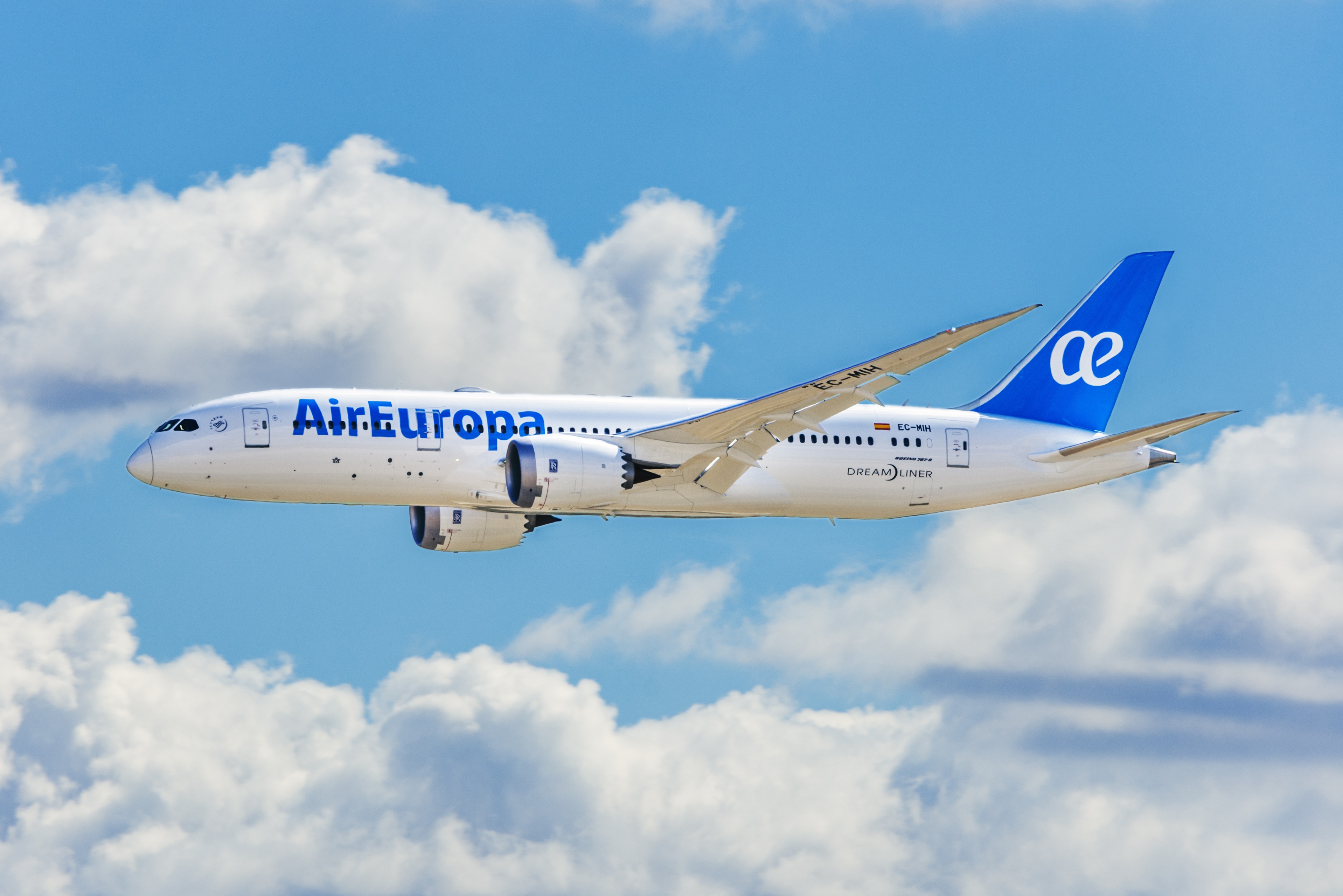 Immagine Nuova rotta Air Europa per El Salvador: tre voli a settimana con Boeing 787 Dreamliner