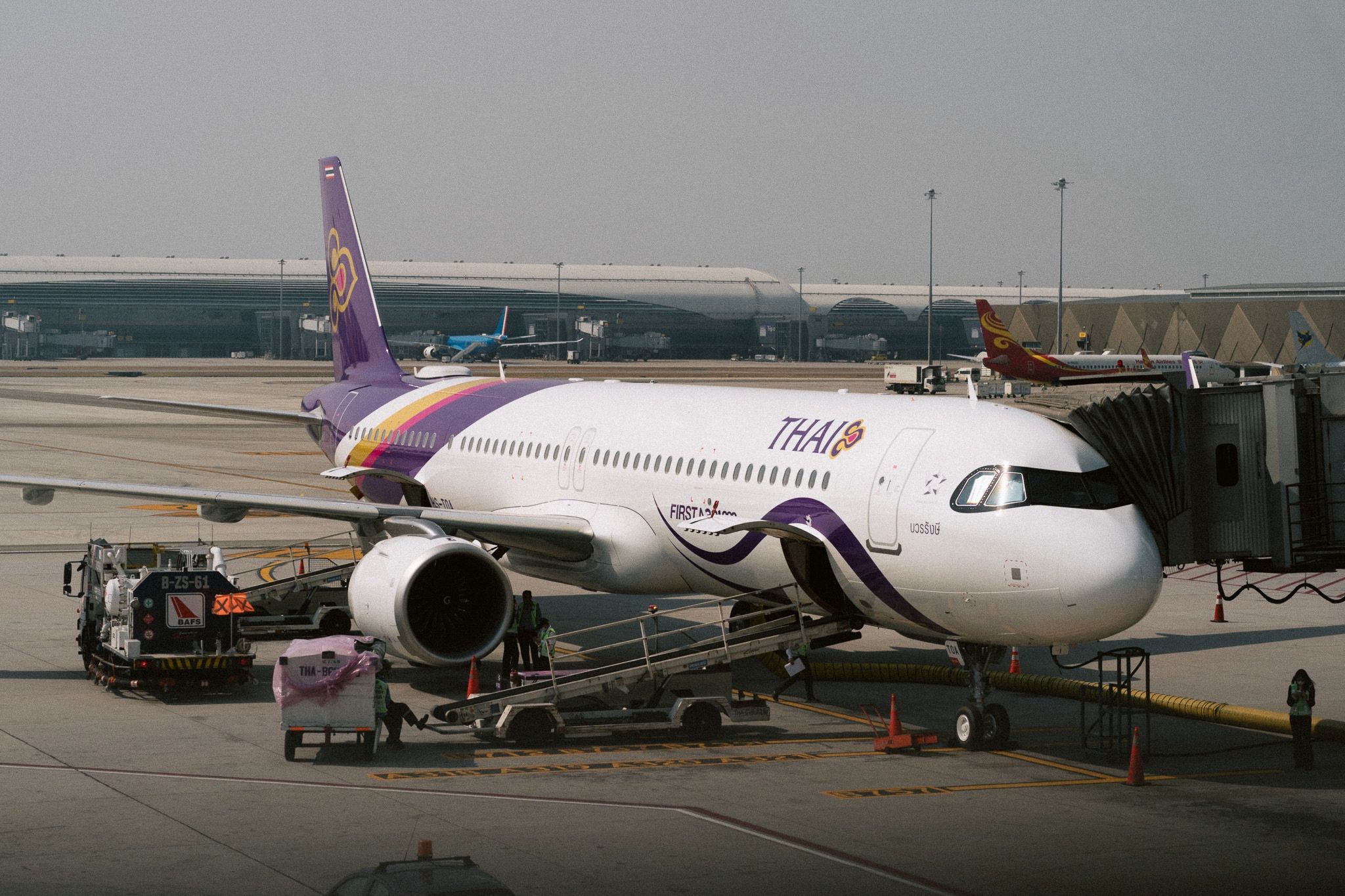 Immagine di sfondo della pagina Thai Airways inaugura il primo Airbus A321neo