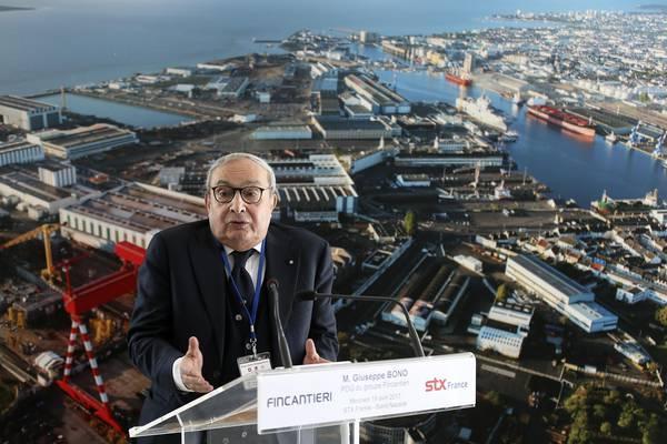 Immagine di sfondo della pagina Fincantieri: intesa da 300 milioni per 2 nuove navi