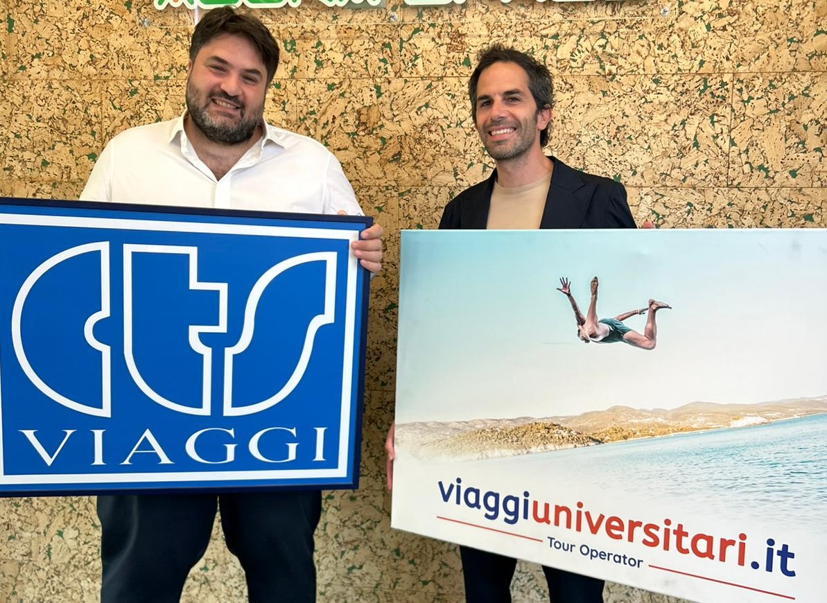 Immagine di sfondo della pagina Una nuova era per CTS Viaggi: nasce la partnership con Viaggiuniversitari.it