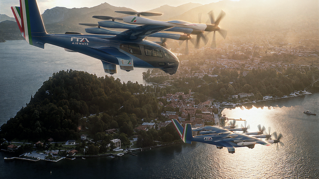Immagine ITA Airways e Archer Aviation insieme per sviluppare i taxi volanti elettrici in Italia