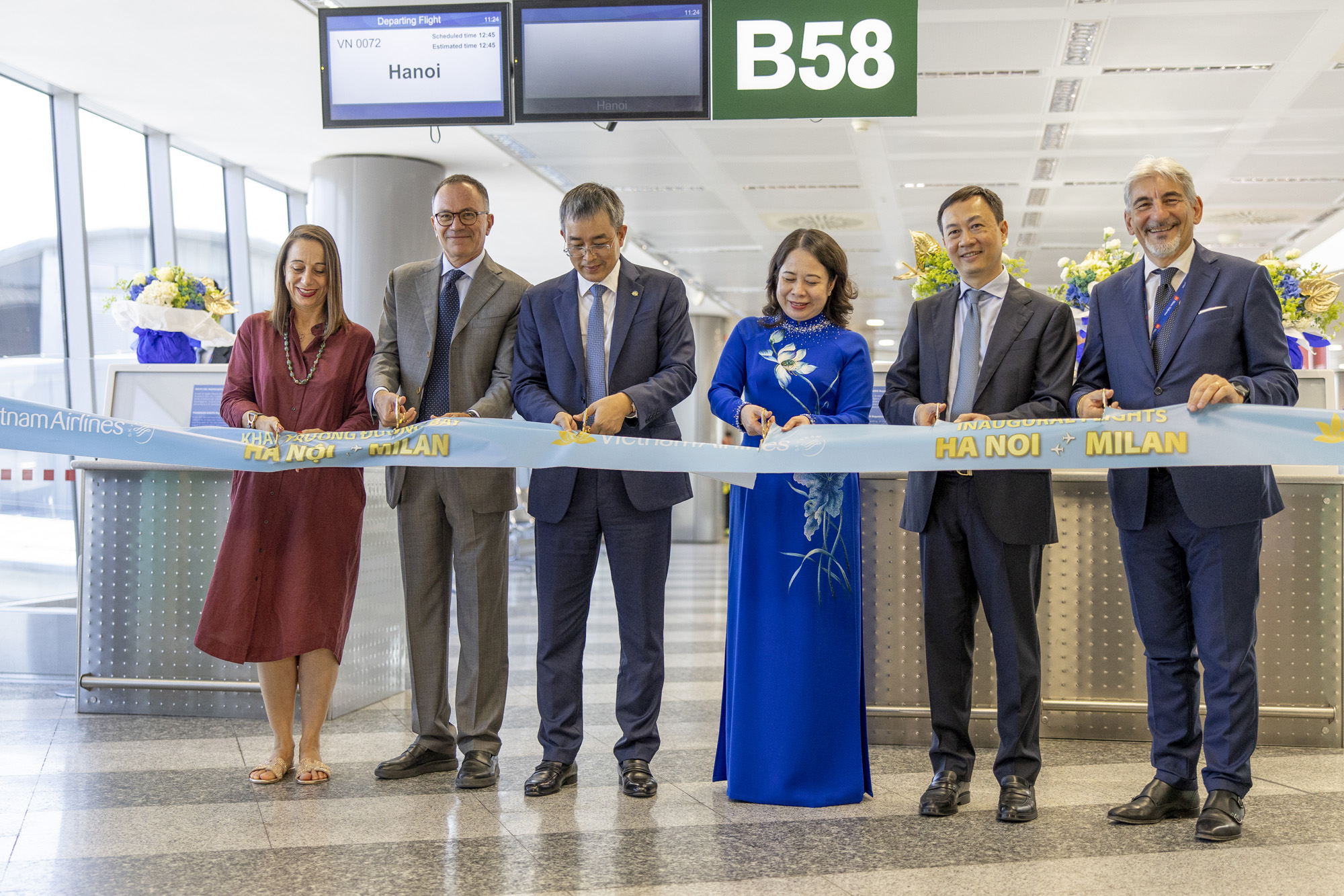 Immagine Vietnam Airlines inaugura il primo volo diretto tra Hanoi e Milano Malpensa