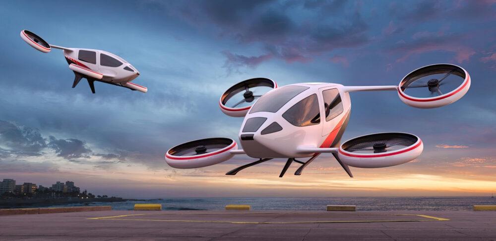 Immagine di sfondo della pagina Sita, il futuro del travel tra IA e taxi volanti 