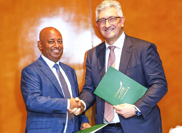 Immagine di sfondo della pagina Ethiopian Airlines investe in motori GE per la nuova flotta widebody