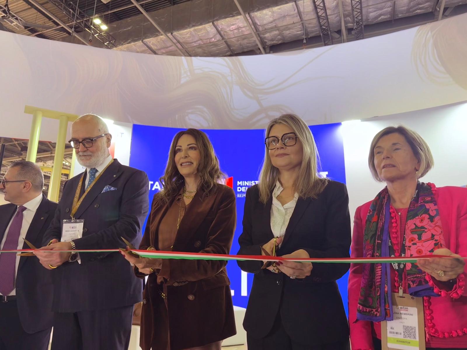 Immagine Turismo italiano da record al WTM di Londra: inaugurato il Padiglione ENIT