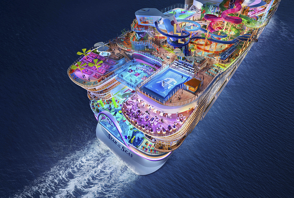 Immagine di sfondo della pagina Star of the Seas: La Rivoluzionaria Crociera di Royal Caribbean Pronta a Salpare nel 2025