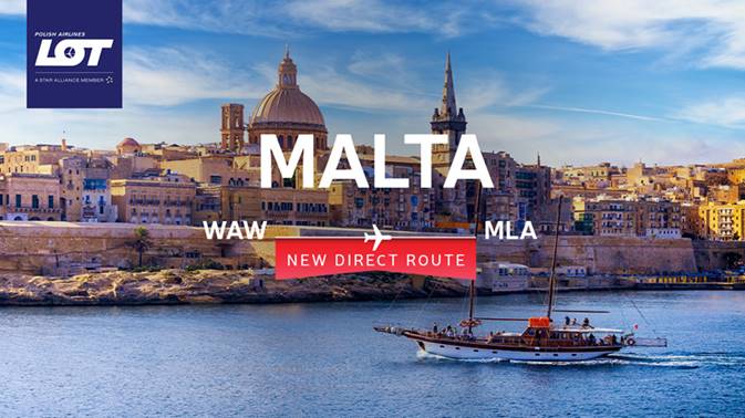Immagine LOT Polish Airlines aggiunge Malta alla sua rete di rotte europee
