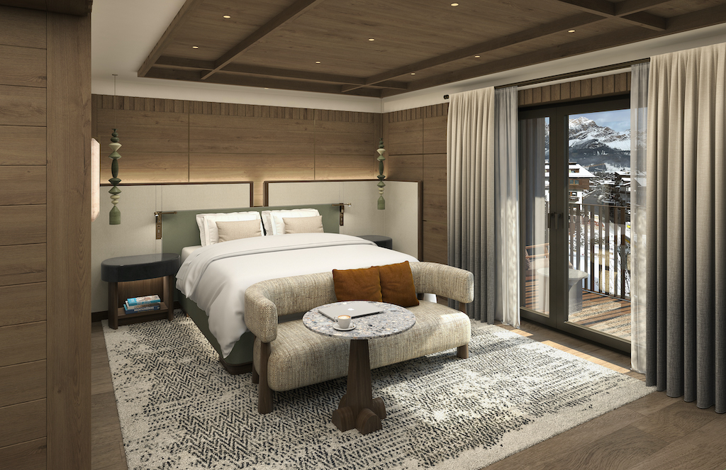 Immagine di sfondo della pagina Emblems Collection debutta in Italia con l'Hotel Bellevue Cortina d'Ampezzo