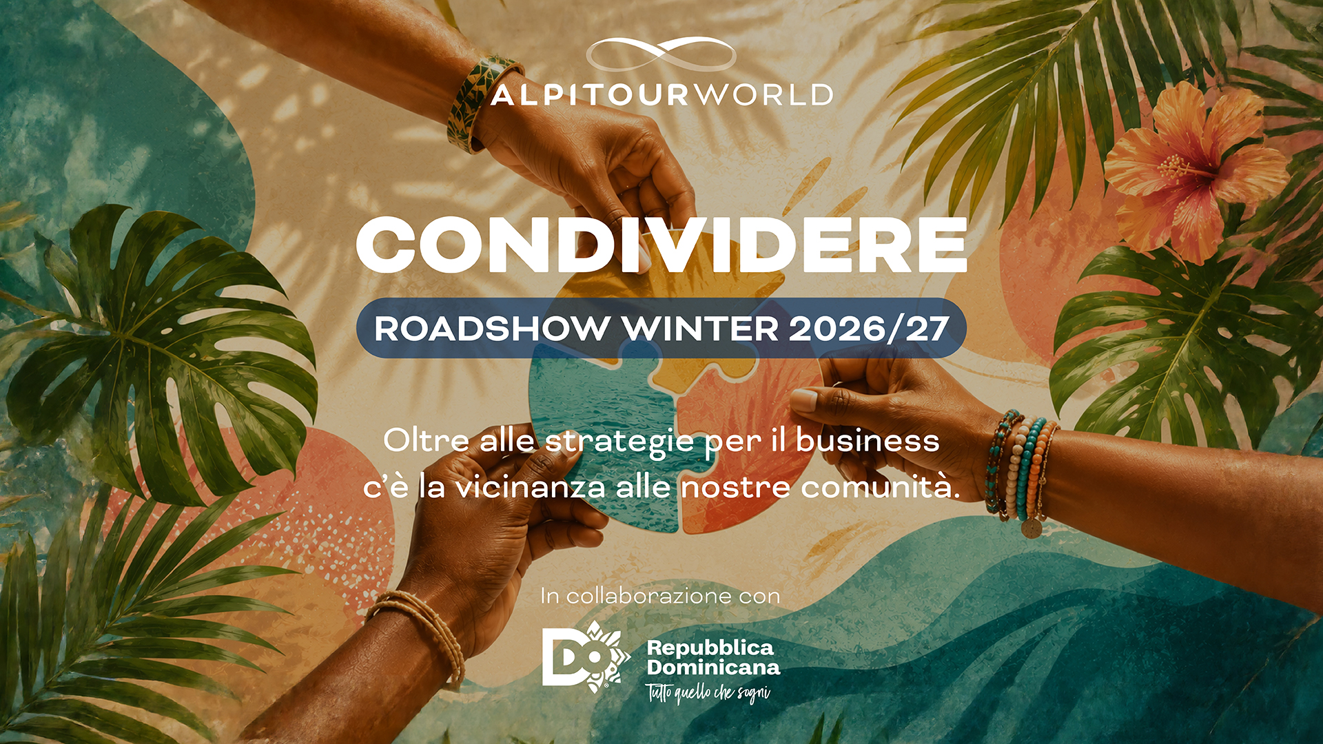 Immagine Alpitour World rilancia il roadshow “Condividere”: 53 tappe e 2.300 adv coinvolti