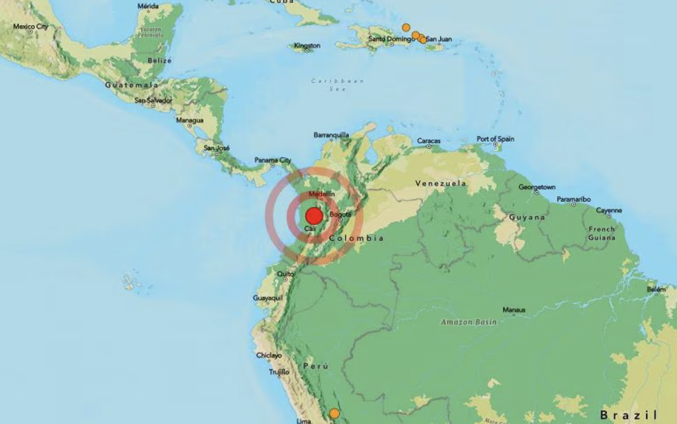Immagine Terremoto in Colombia, magnitudo 7,4: oltre 100 vittime. Cosa sapere per chi viaggia