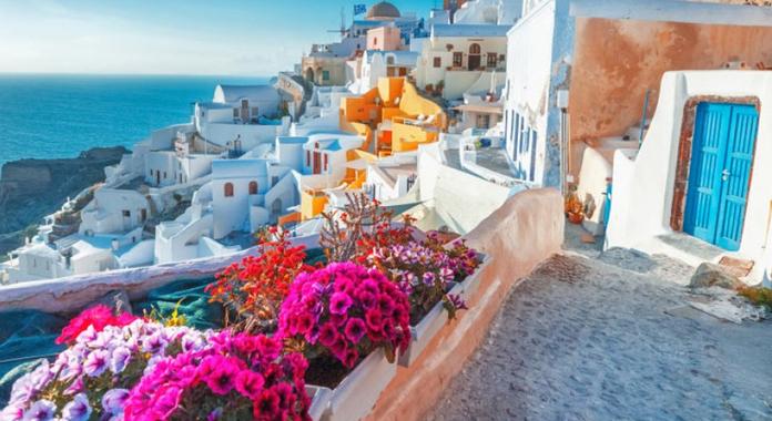 Immagine di sfondo della pagina Grecia, ingresso libero per europei vaccinati 