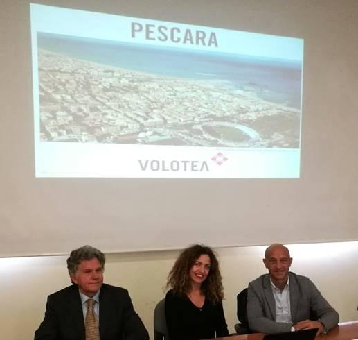 Immagine di sfondo della pagina Volotea, due nuove rotte da Pescara