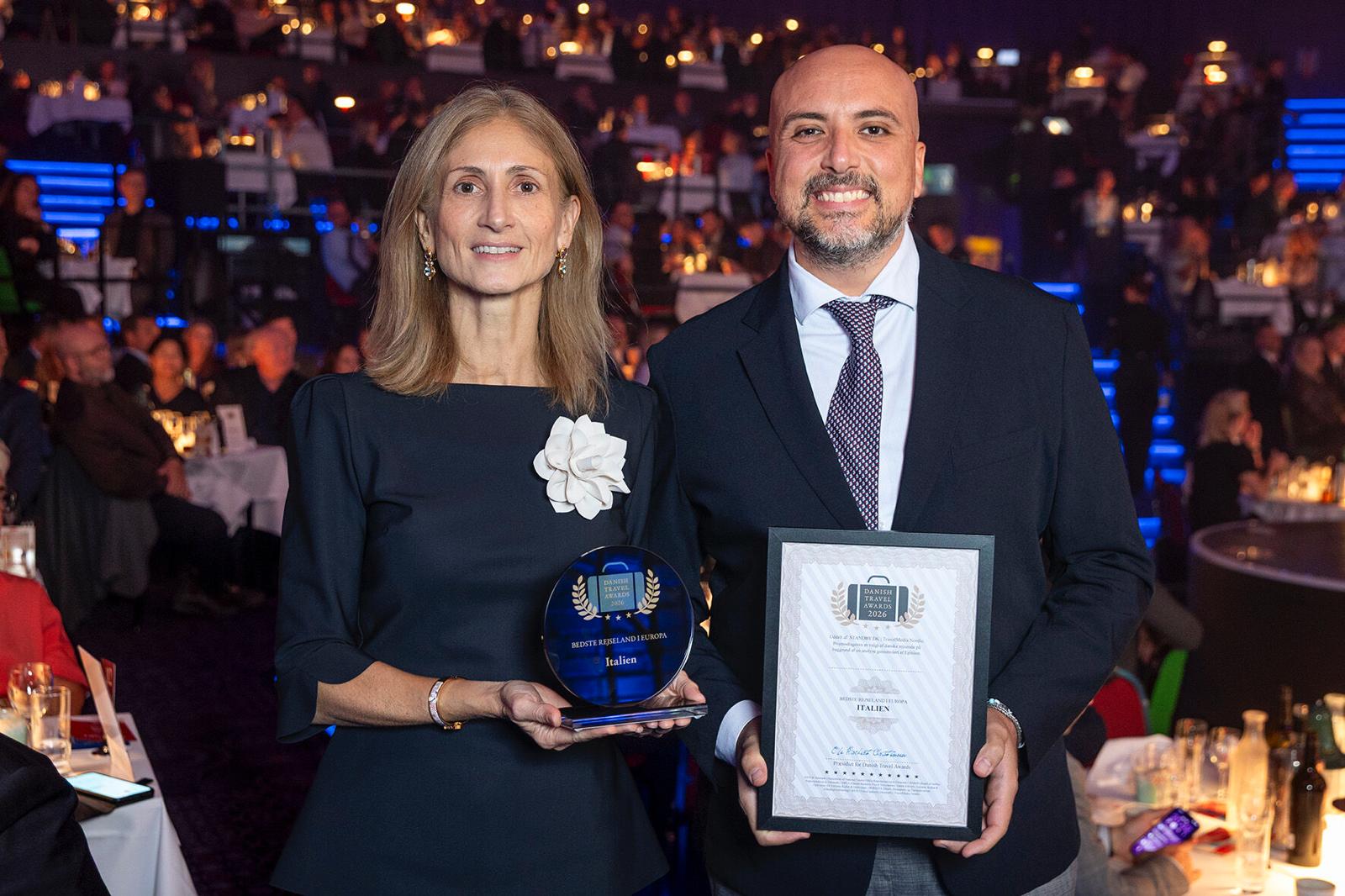 Immagine Italia migliore destinazione europea per i viaggiatori danesi: arriva il Danish Travel Awards 2026