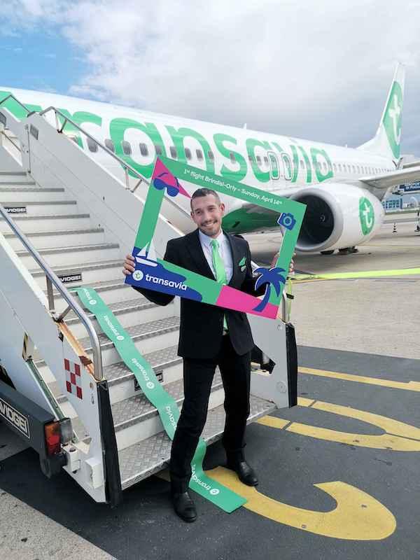 Immagine di sfondo della pagina Transavia, nuovo volo Brindisi-Parigi