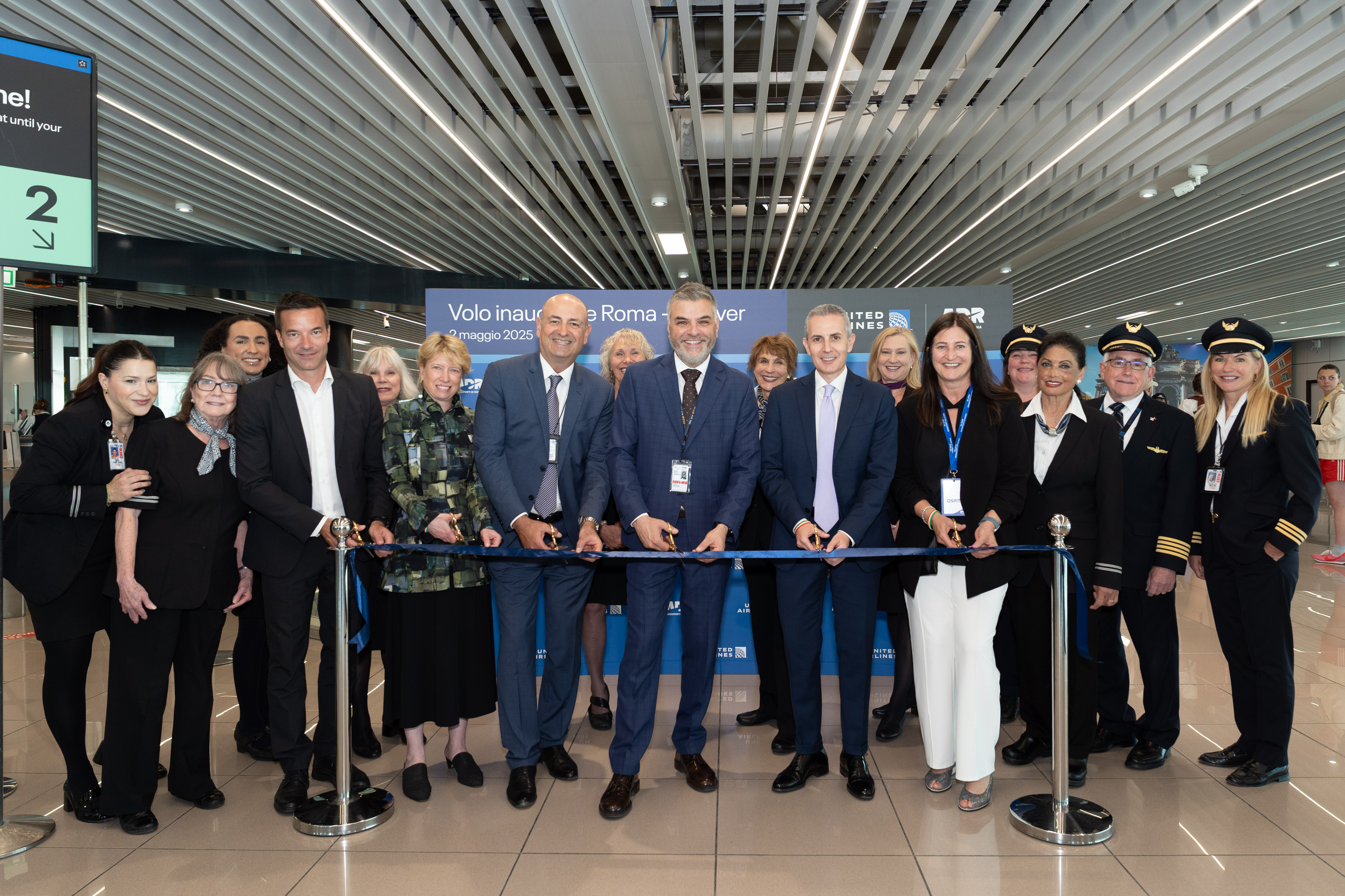 Immagine di sfondo della pagina United Airlines lancia il primo volo diretto tra Roma e Denver