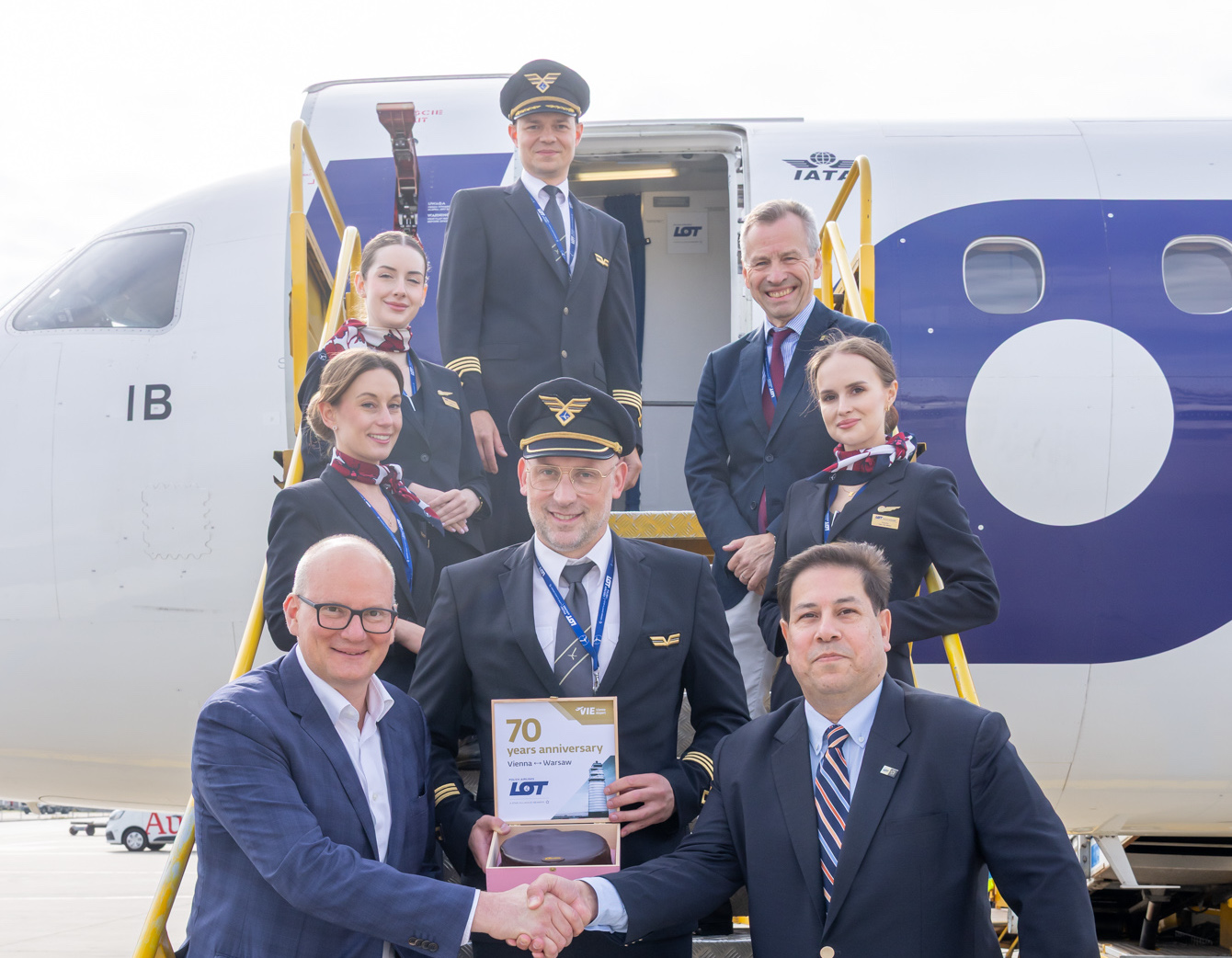 Immagine LOT Polish Airlines celebra 70 anni di collegamenti con Vienna
