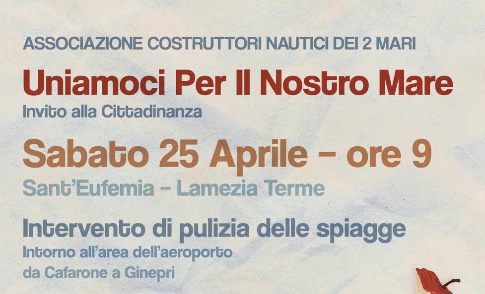 Immagine di sfondo della pagina Nautica calabrese, a Sant’Eufemia la giornata ecologica del 25 aprile