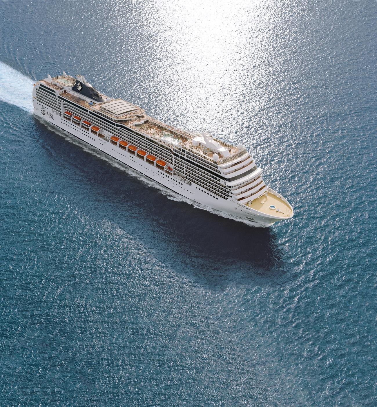 Immagine di sfondo della pagina MSC Crociere, 13 navi nel Mediterraneo in estate