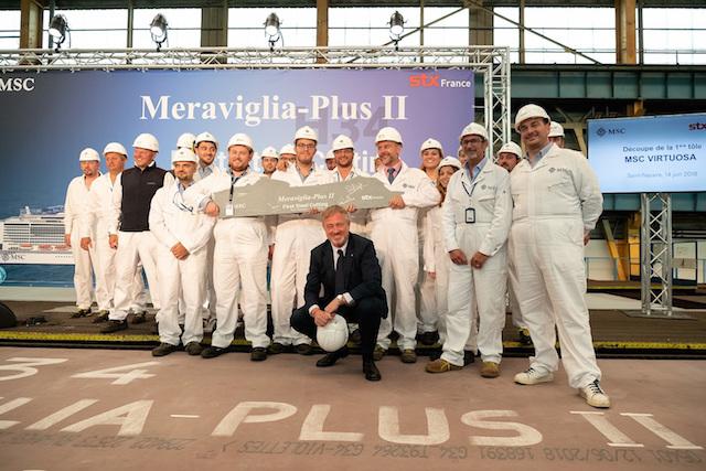 Immagine di sfondo della pagina MSC Crociere, nuova nave da 900 milioni