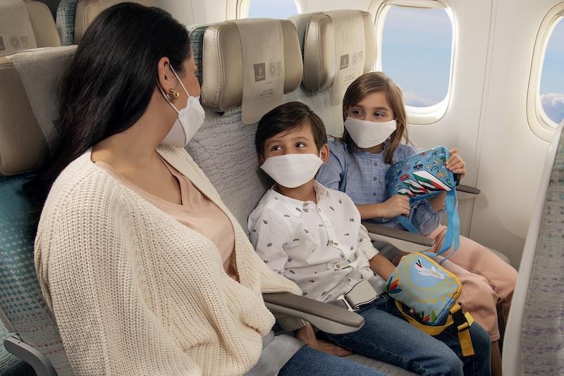Immagine di sfondo della pagina Emirates, nuova offerta per le famiglie