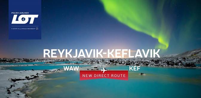 Immagine LOT Polish Airlines vola a Reykjavik