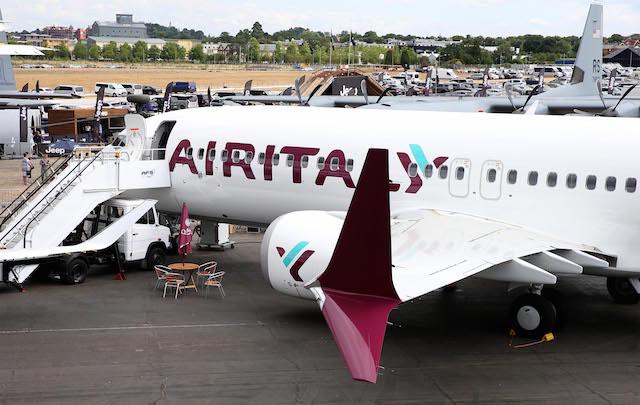 Immagine di sfondo della pagina Air Italy, nuovo Boeing 737 MAX 8