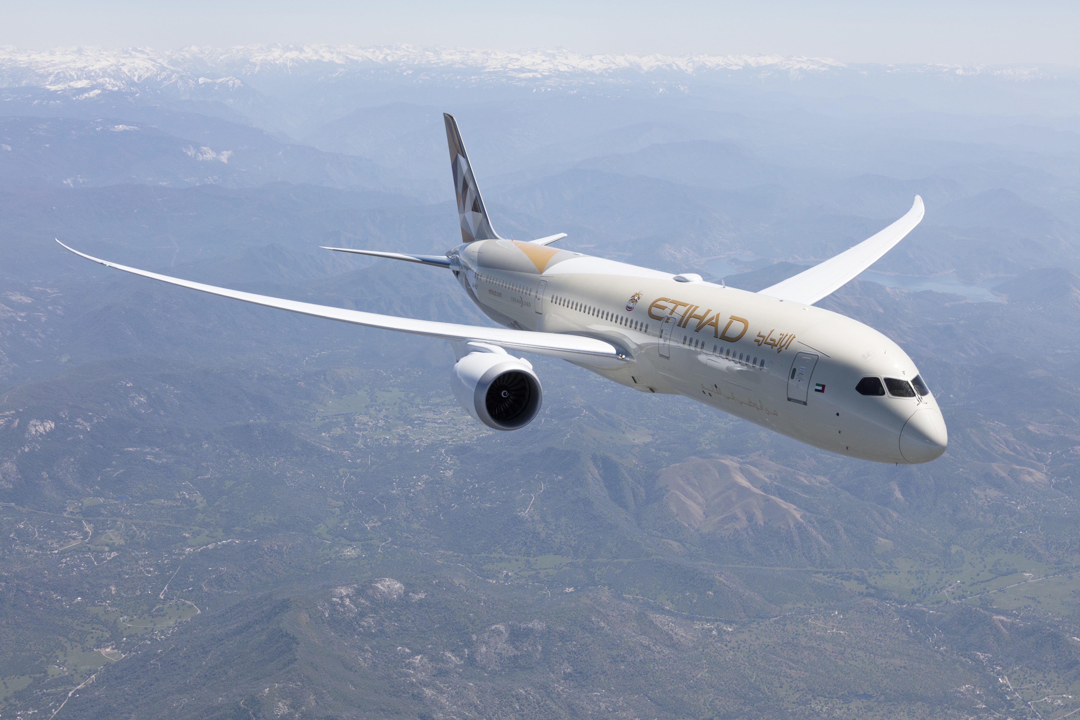 Immagine di sfondo della pagina Etihad Airways amplia la flotta: ordinati 28 nuovi wide-body Boeing