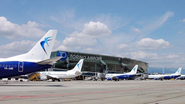 Immagine di sfondo della pagina Blue Air, nuovi voli da Torino