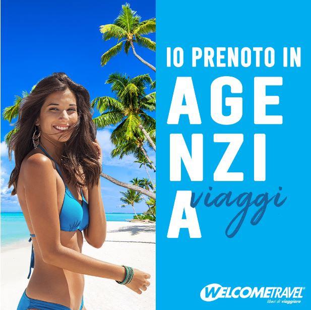 Immagine di sfondo della pagina Welcome Travel, una campagna per le adv