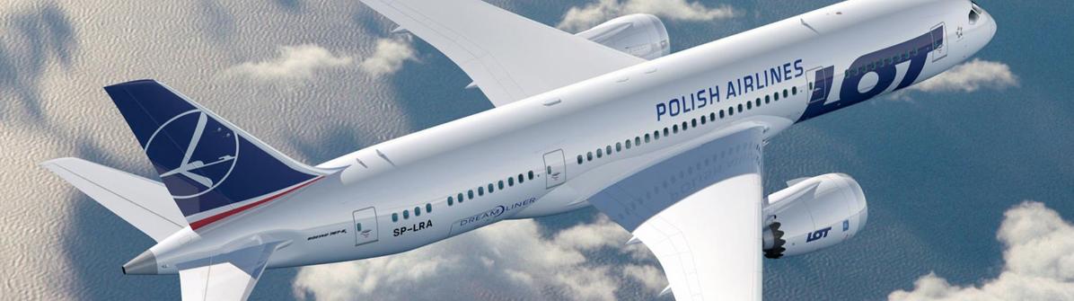 Immagine di sfondo della pagina Ultime Novità LOT - Polish Airlines