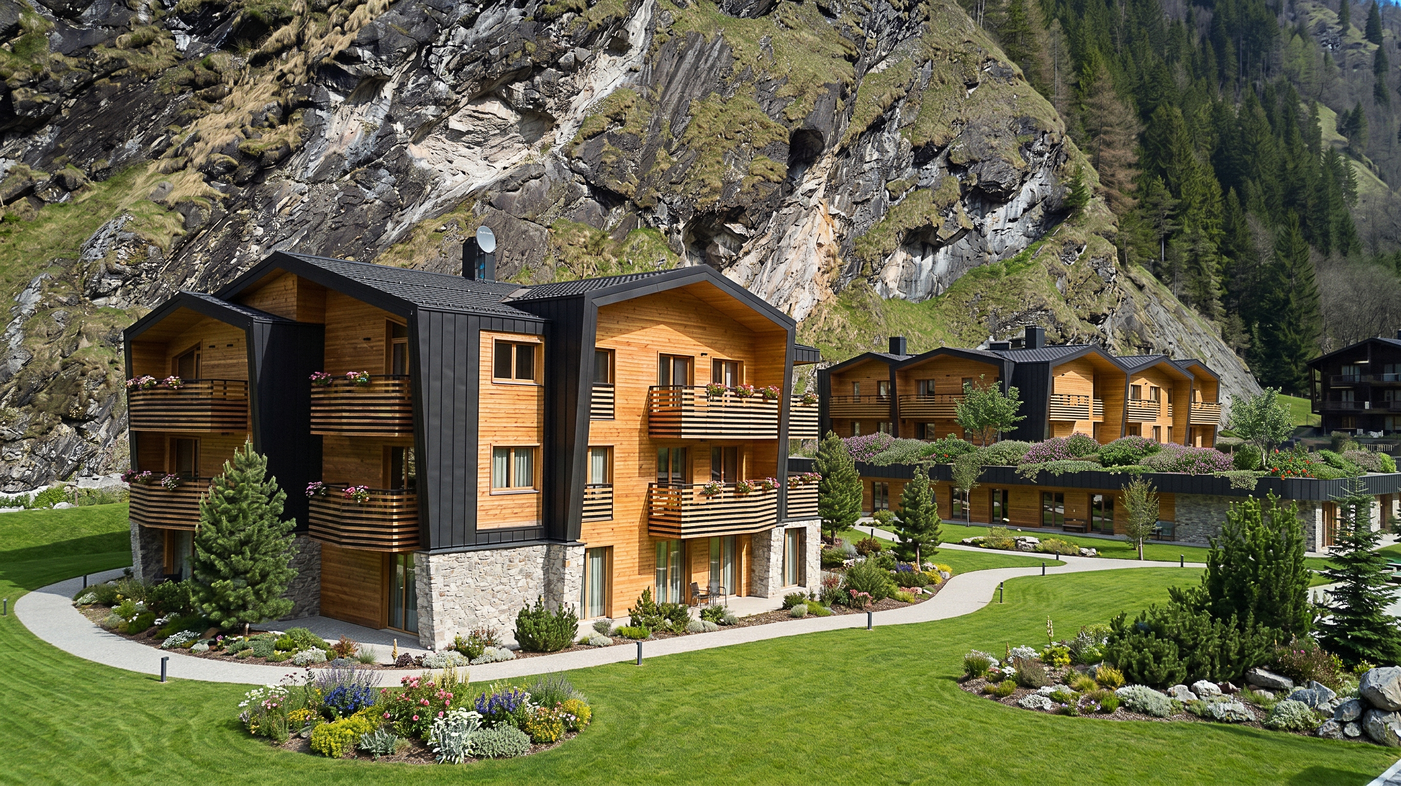 Immagine di sfondo della pagina LVG Hotel Collection cresce nella montagna di lusso con il nuovo Cascata d’Otro Mountain Lodge