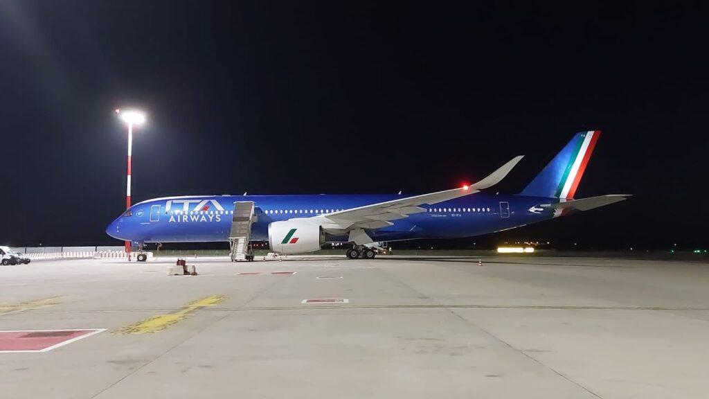 Immagine di sfondo della pagina Puntualità al 90% per ITA Airways