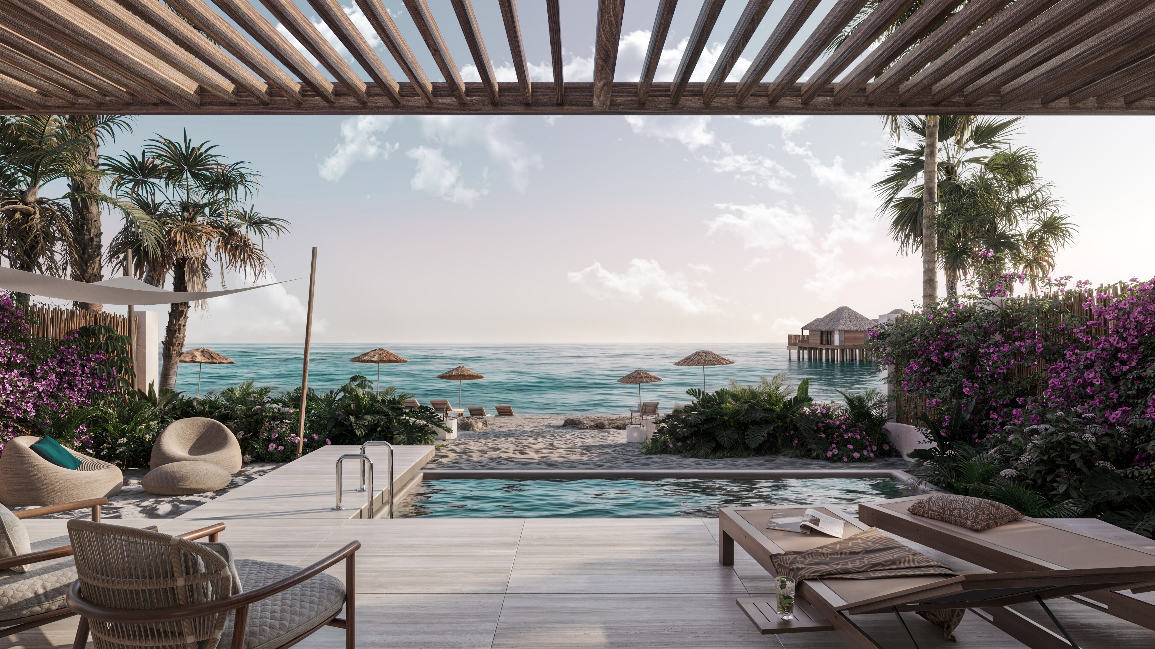 Immagine di sfondo della pagina Kerten Hospitality e Azure United Properties presentano l'esclusivo resort The House Residence Azure Zanzibar