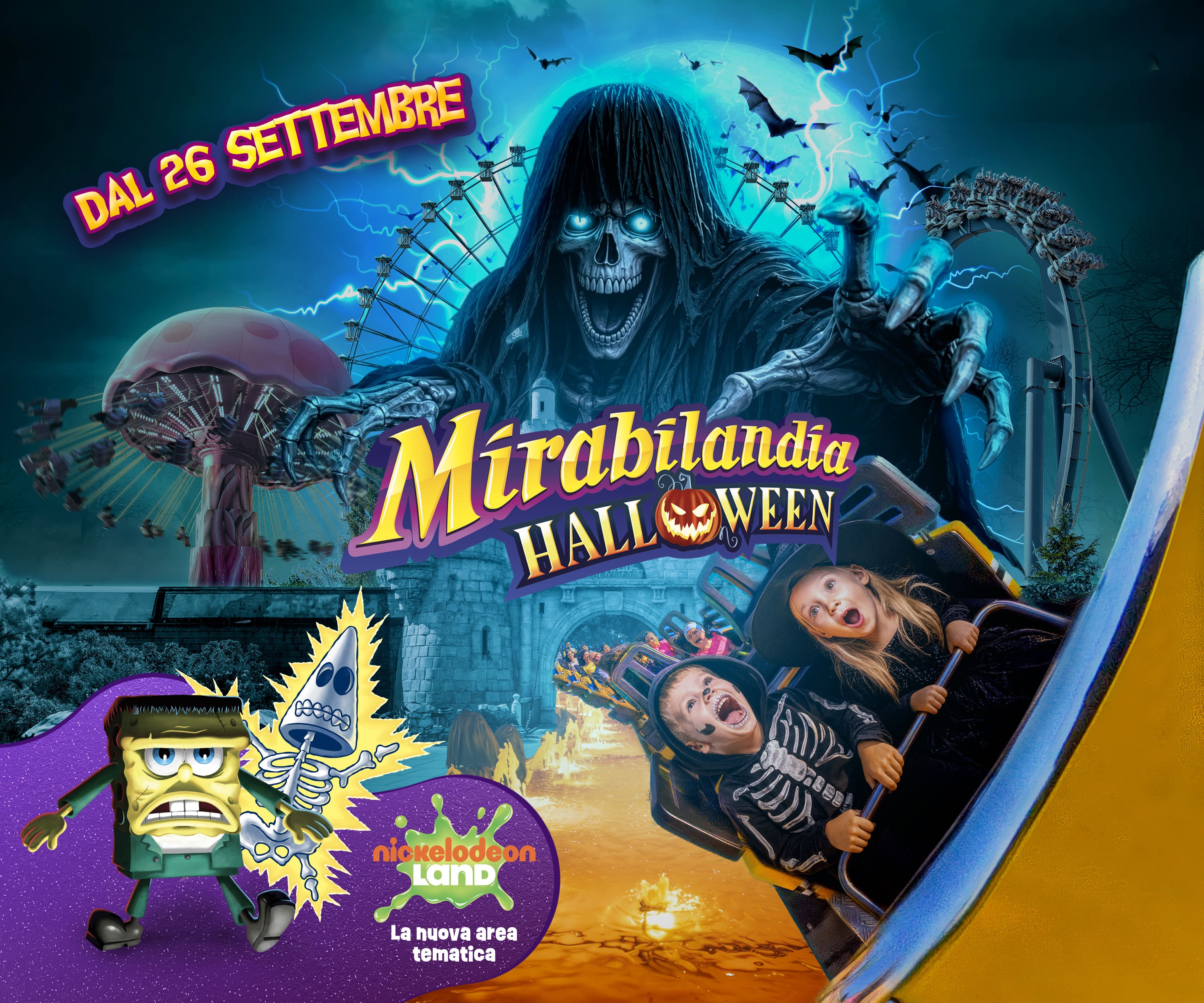 Immagine Halloween 2026 a Mirabilandia: tutte le novità tra horror house e nuovi show