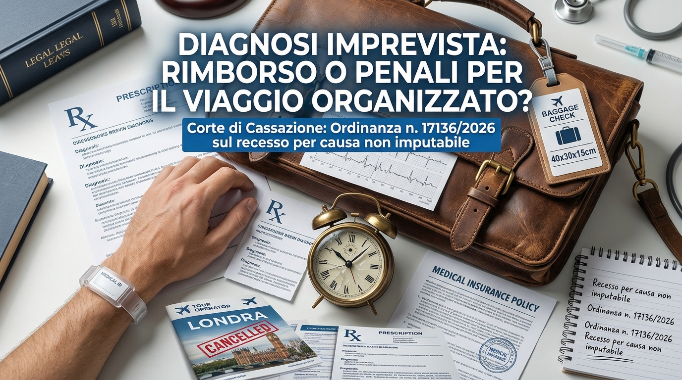 Immagine Rimborso viaggio per malattia: diritti del viaggiatore e obblighi del tour operator