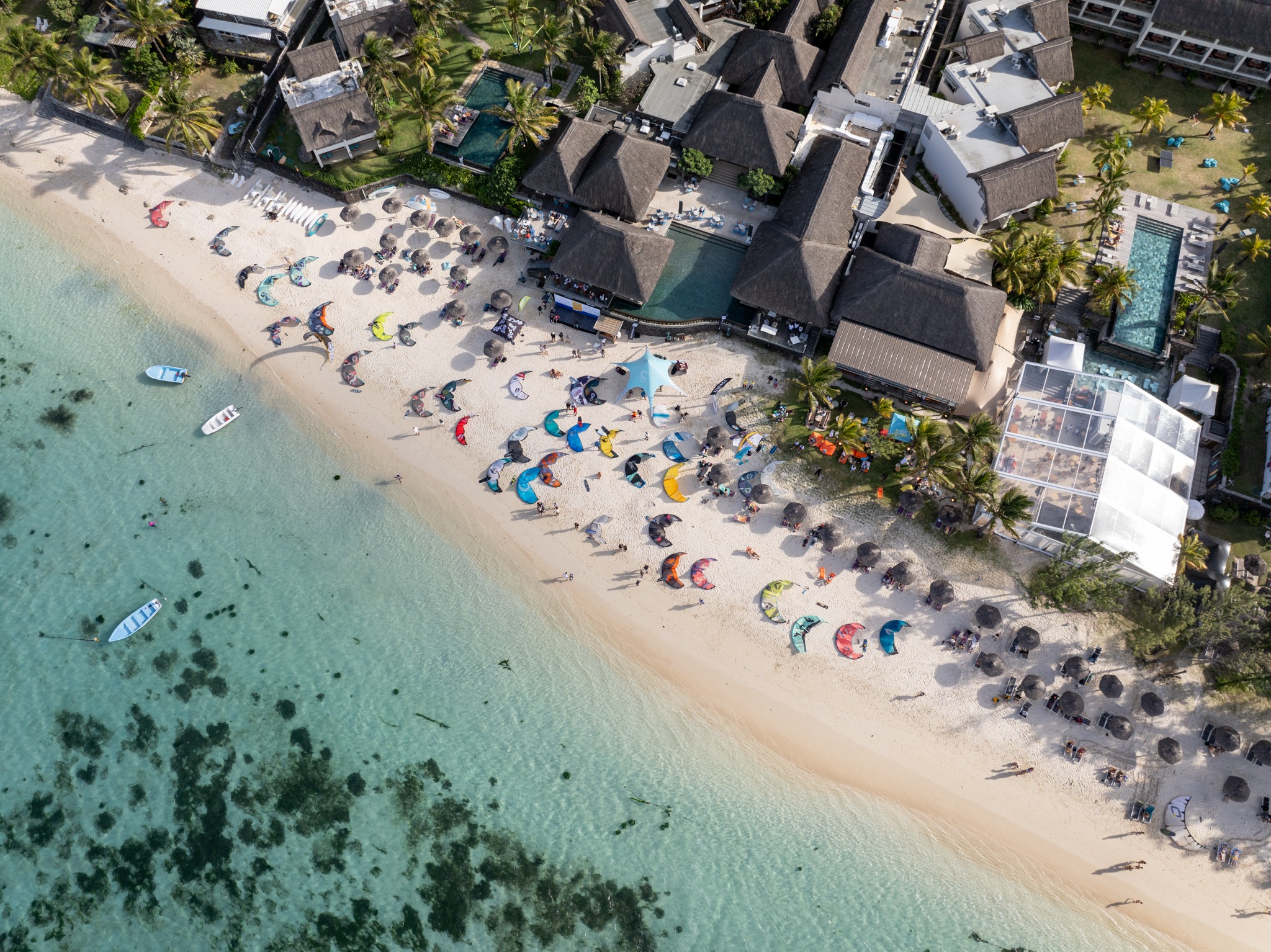 Immagine di sfondo della pagina Il C Mauritius ospita la quarta edizione del C Kite Festival