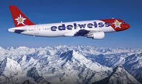 Immagine di sfondo della pagina Edelweiss vola tra Zurigo e Pisa